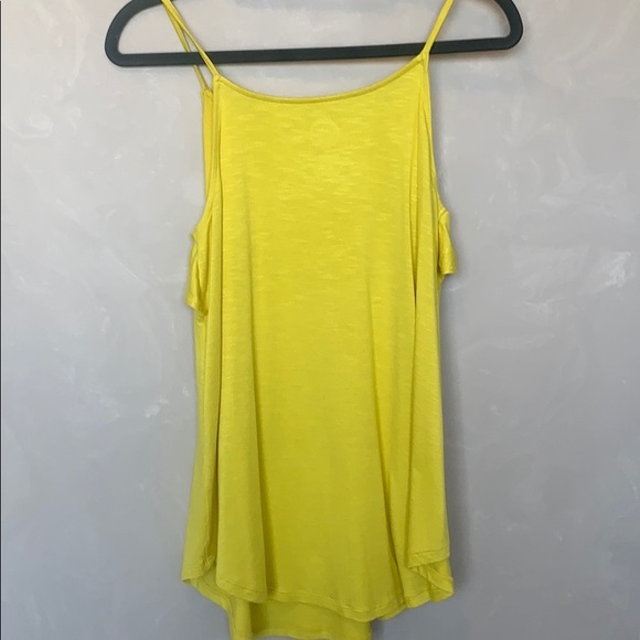 Maurices 24/7 Spaghetti Straps Camisole Yellow Size Small - Picture 6 of 7